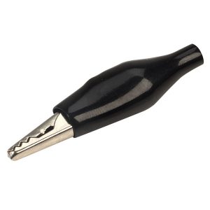 Crocodile clip - 33mm black