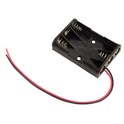 3 x AAA Pre-wired Battery Holder