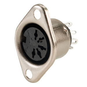 5 Pin Din Chassis Socket 180°