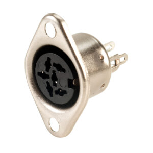6 Pin Din Chassis Socket