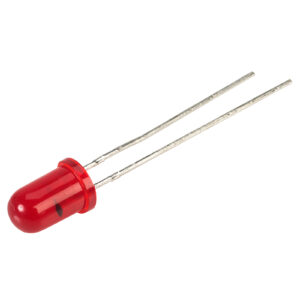 5mm LED 9-12V Flashing - Red